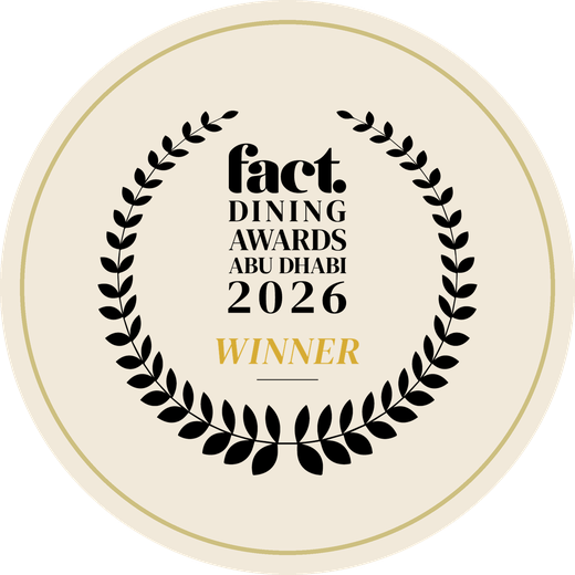 FACT Dining Awards Abu Dhabi 2026 Winner